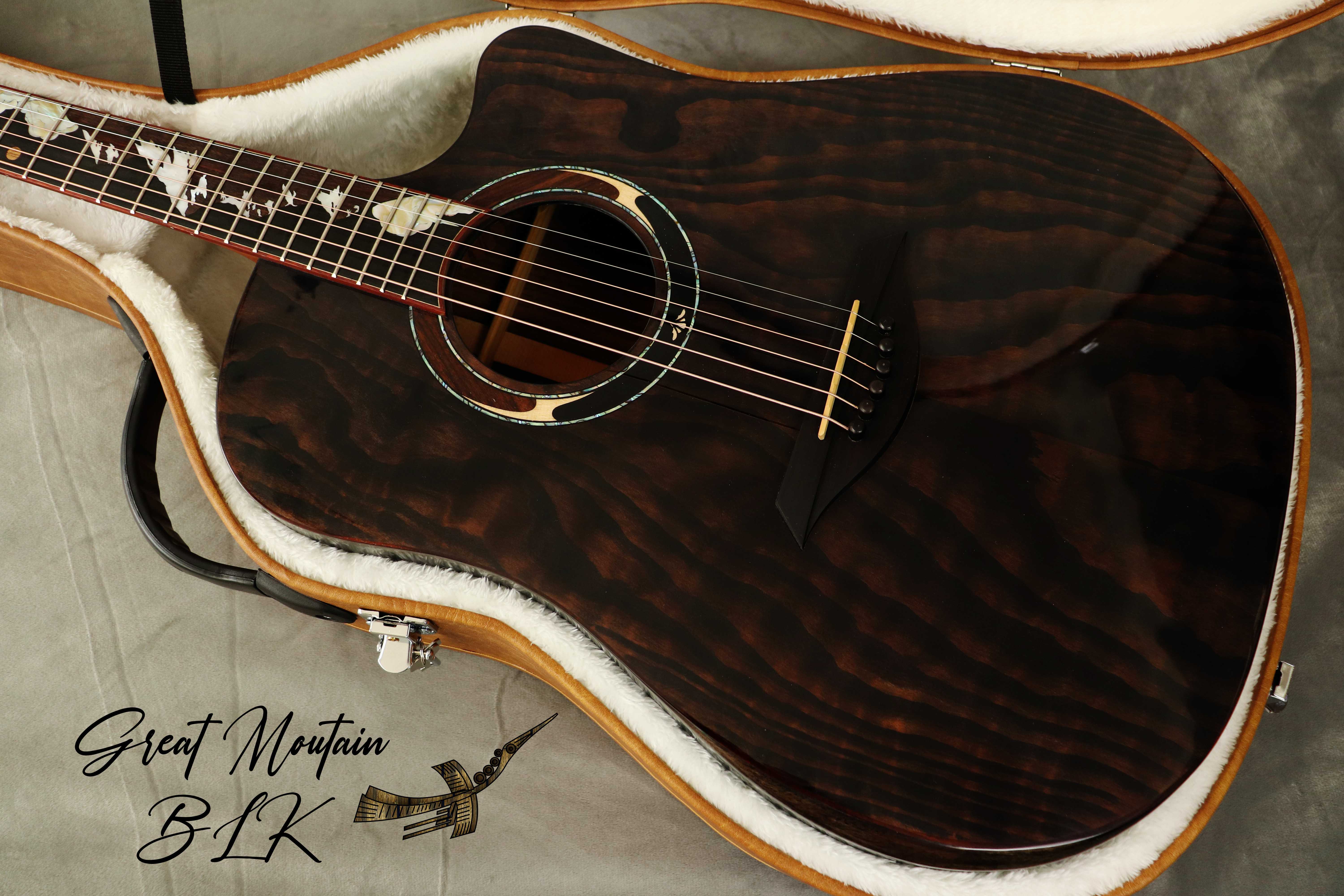 Great Moutain BLK (Redwood - Indian Rosewood)