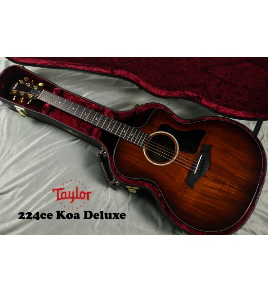Taylor K224ce Koa Deluxe (Used)